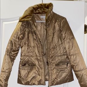 New York and Company Gold Jacket